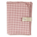 Cambiador de viaje I Love Vichy rosa - Imagen 3