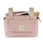 Organizador para silla I Love Vichy rosa - Imagen 8