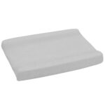 Funda para cambiador de cómoda de rizo gris