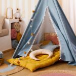 Casita tipi infantil Wapi azul - Imagen 3