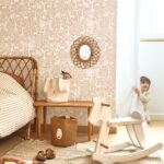 Papel pintado Poetic Forest camel beige - Imagen 3