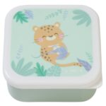 Set de 3 cajitas para alimentos Cheetah - Imagen 4
