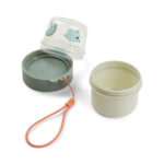 Caja para guardar alimentos doble S Birdie Verde - Imagen 4