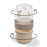 Caja para guardar alimentos doble S Birdie Sand - Imagen 2
