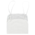 Protector rizo para funda de cambiador Blanco