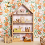 Papel pintado Let´s go Girls Marguerite Parma verde blanco - Imagen 2