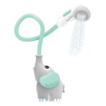 Ducha bañera elefante turquesa
