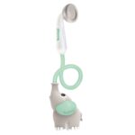 Ducha bañera elefante turquesa - Imagen 4