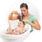 Ducha bañera elefante lila - Imagen 2