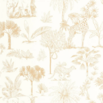 Papel pintado Les Mini Mondes - Savane Beige