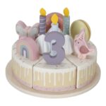 Pastel de cumpleaños rosa - Imagen 7