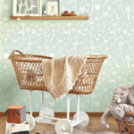 Papel pintado Érase una vez Poetic Jungle Bleu lagon - Imagen 2