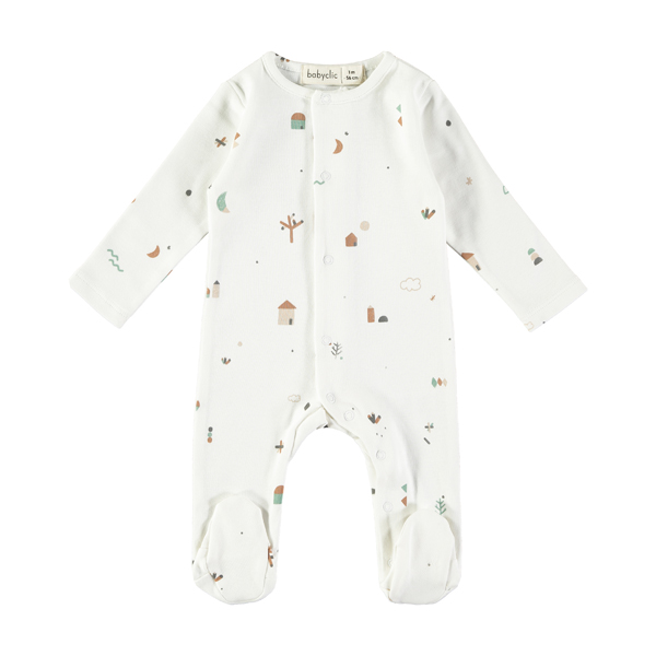 Mono-con-pies-Forest---babyclic Mono con pies Forest 3 meses - Imagen 1