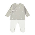 Conjunto de jubón y polaina Luna 0 meses