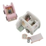 Set de coche y caravana de madera - Imagen 6
