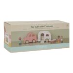 Set de coche y caravana de madera - Imagen 8