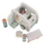 Set de coche y caravana de madera - Imagen 5