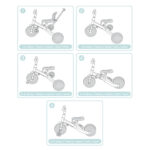 Triciclo multifunción Gyro mint - Imagen 10