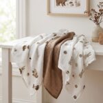 Pack de 3 muselinas 70x70cm Forest Animals Tofee - Imagen 3