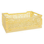 Caja plegable pequeña 30cm amarillo