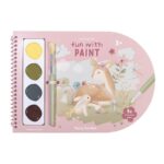 Libro de acuarelas para colorear Fairy Garden