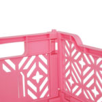 Caja plegable pequeña 30cm rosa - Imagen 8