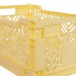 Caja plegable pequeña 30cm amarillo - Imagen 7