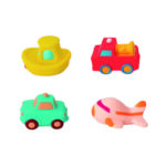 Pack de 4 juguetes de baño Vehículos - Imagen 9