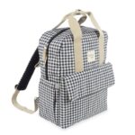 Mochila maternal I Love Vichy Negro - Imagen 5