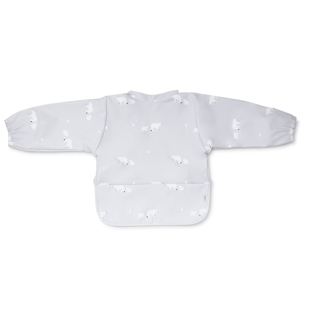 16587_A Babero impermeable con mangas Polaris Gris - Imagen 1