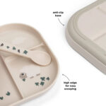 Plato infantil con compartimentos Tiny Farm Arena - Imagen 4