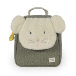 Mochila para guardería Ratoncito Poppy Musgo