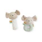 Pack de 2 sonajeros Mousie Spring Cottage