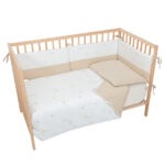 Protector de cuna con fuelle Happy Forest