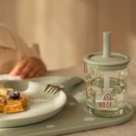 Vaso infantil con pajita Pequeña granja - Imagen 6