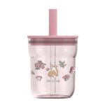 Vaso infantil con pajita Fairy Garden