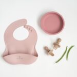 Set de alimentación 4 Piezas de silicona rosa - Imagen 2