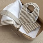 Babero redondo Derby beige - Imagen 3