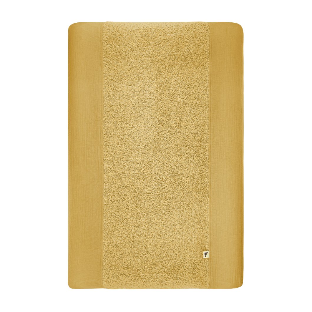 Funda cambiador mostaza Funda para cambiador de 70cm. plain mostaza - Imagen 1