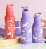 Botella de acero térmica 350ml. Unicornios - Imagen 8