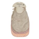 Pack 3 baberos Guardería Basics rosa