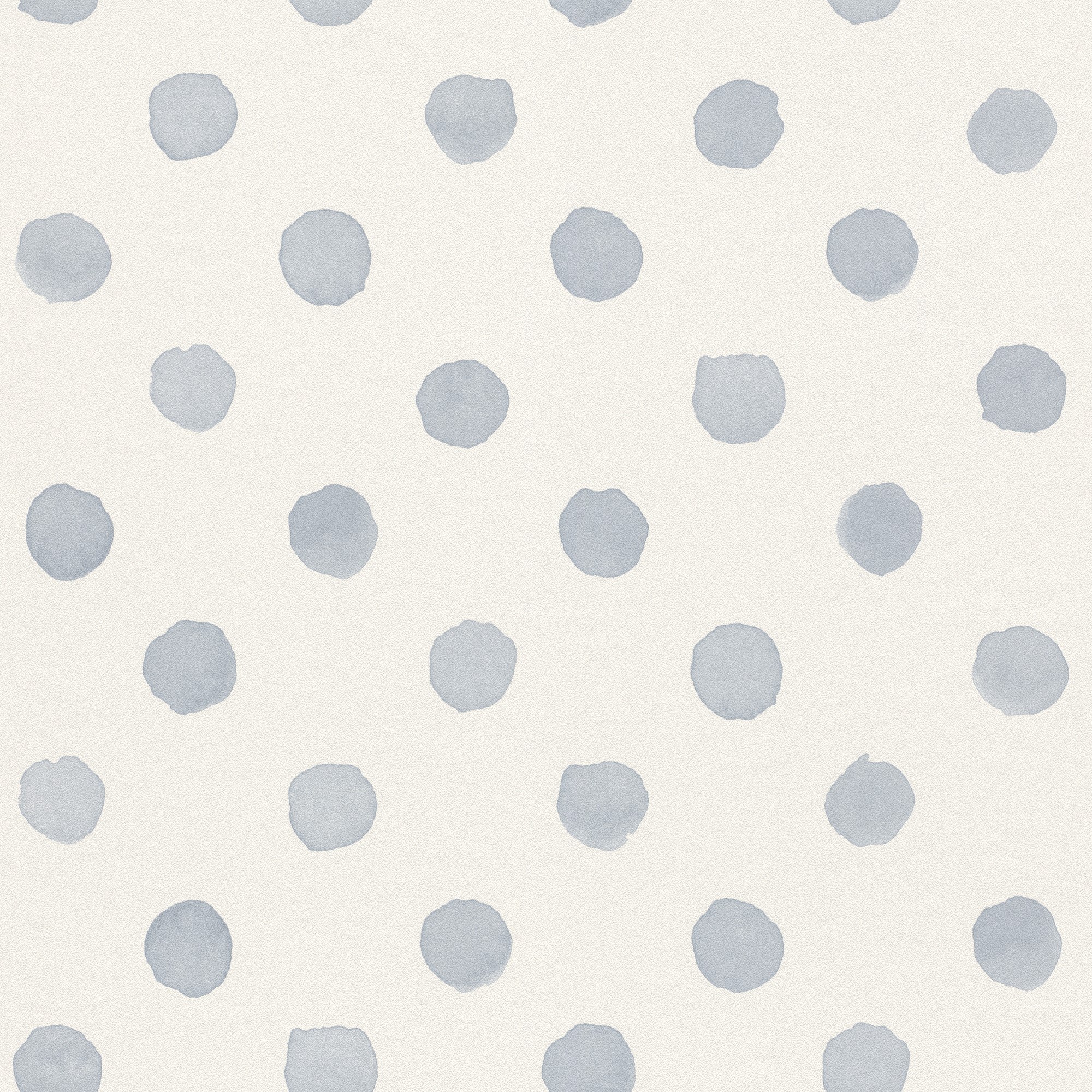 027 BAM Papel pintado lunares azules - Imagen 1