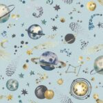 Papel pintado universo infantil