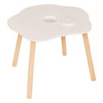 Mesa de madera infantil Douceur blanco - Imagen 5