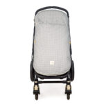 Saco para Silla Entretiempo I love vichy cuadro gris