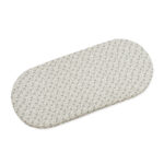 Set de Sábana bajera ajustable para capazo + muselina Gala mint - Imagen 2