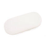 Set de Sábana bajera ajustable para capazo + muselina Cherry rayas - Imagen 5