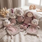 Doudou ardilla Cherry flores - Imagen 2