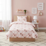 Funda nórdica infantil de cama Hearts and Flowers