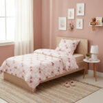Funda nórdica infantil de cama Hearts and Flowers - Imagen 2